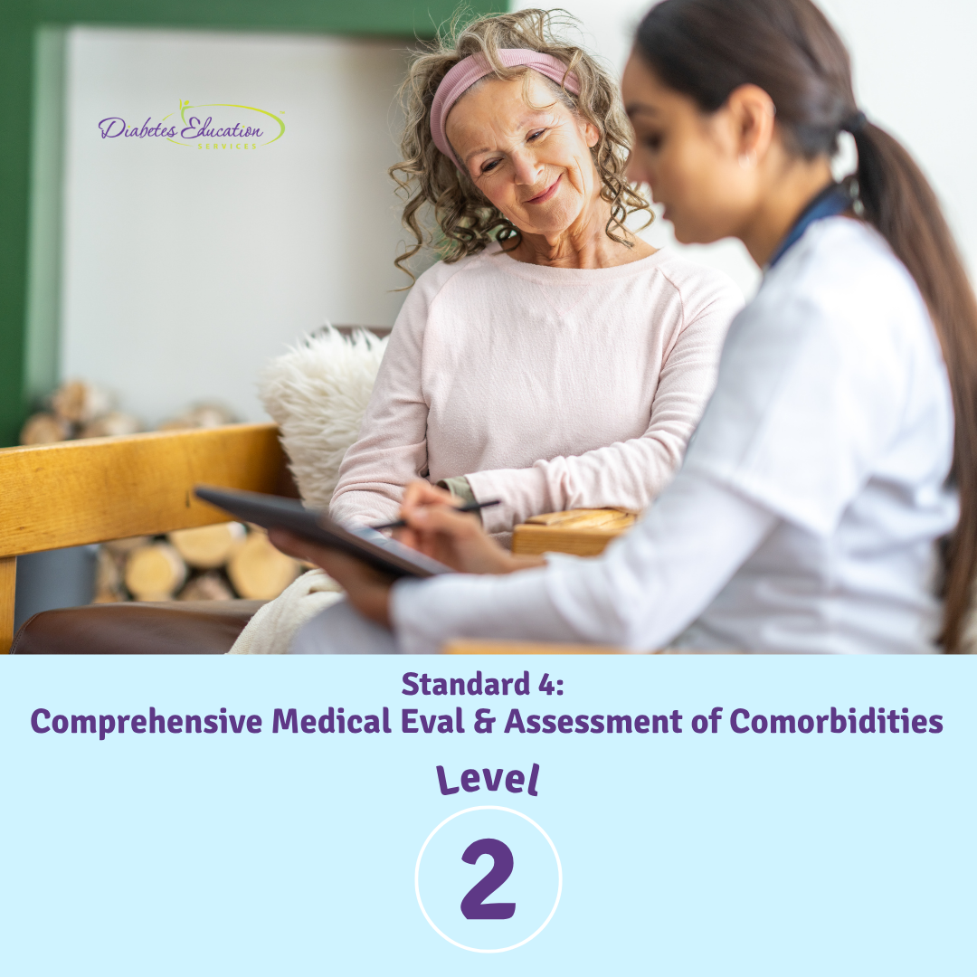 Level 2 | Standard 4: Comprehensive Medical Eval & Assessment of Comorbidities | 2.25 CEs
